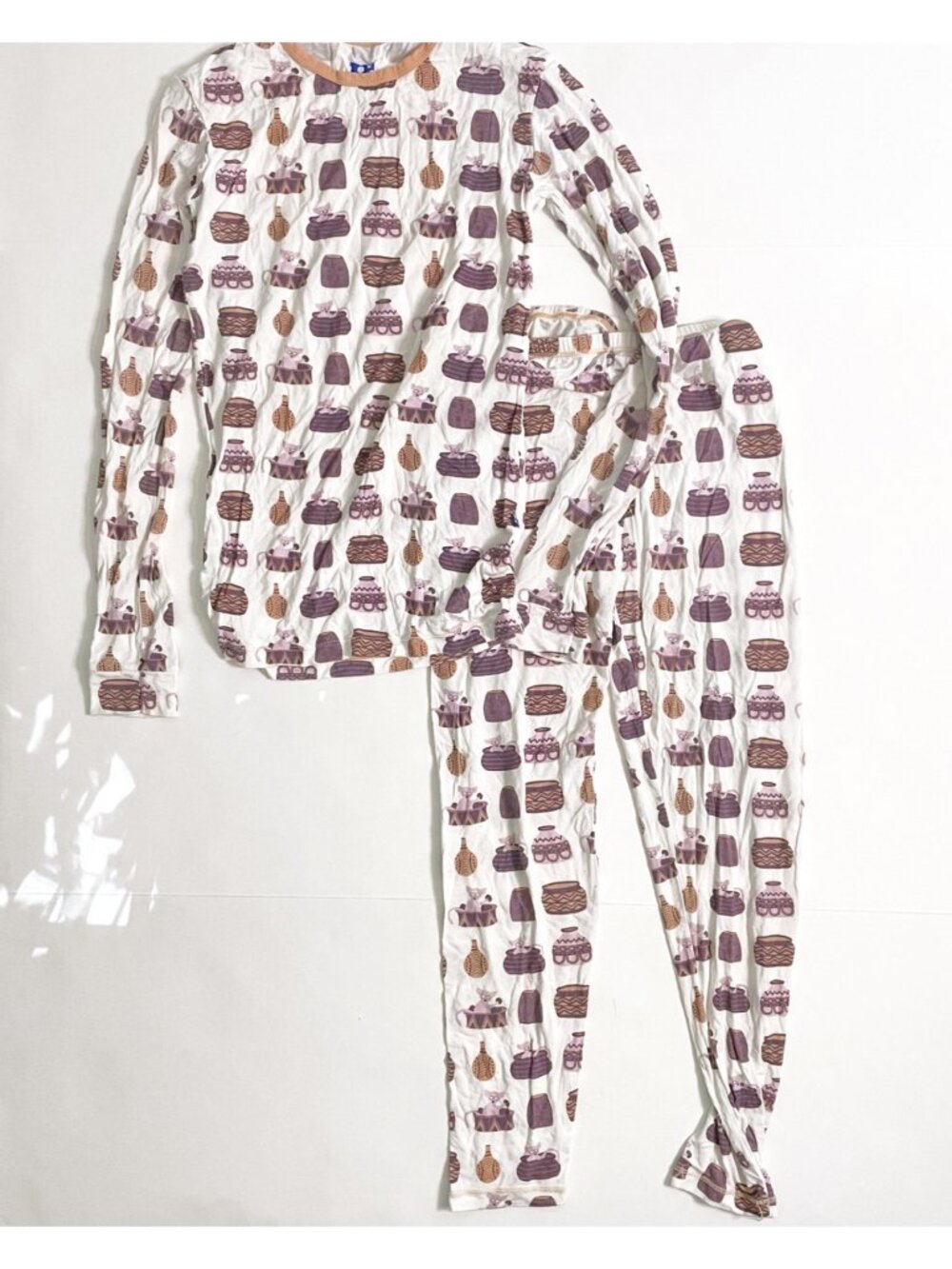 Kickee Pants Egyptian Cat Pajamas, Size 14